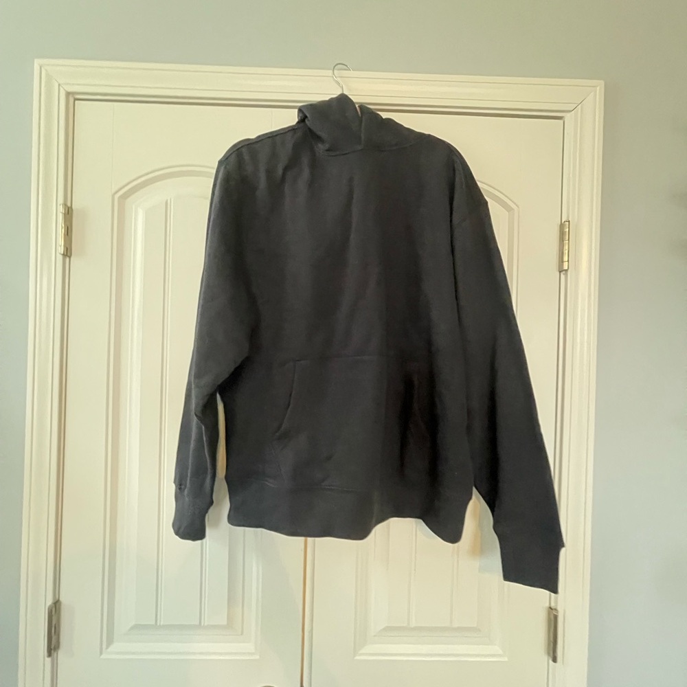 🆕 Old Navy Plain Large Dark Gray Hoodie